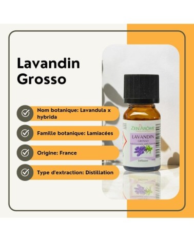 Huile essentielle lavandin 10ml