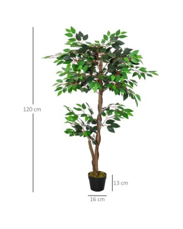 Plante artificiel ficus H1,2m