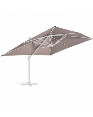 Toile pour parasol déporté 4x3m taupe