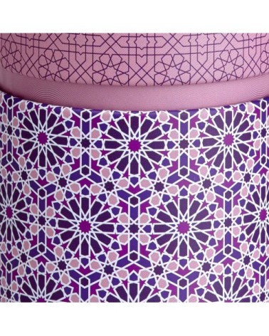 Petite boite rose pour le thé contenance 150g