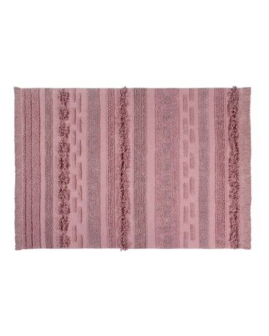 Tapis coton air canyon rose 140x200