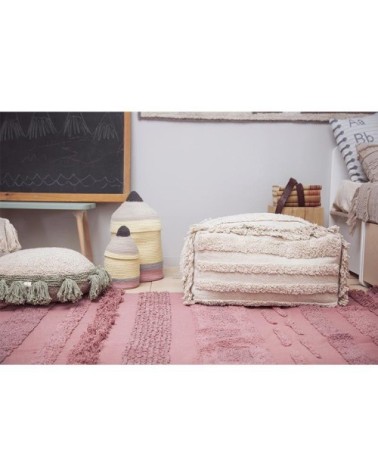 Tapis coton air canyon rose 170x240