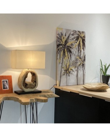 Toile imprimée jungle 60x90