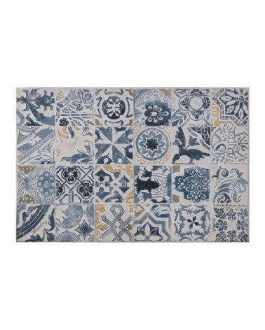 Peinture sur toile carreaux de ciment 80x120