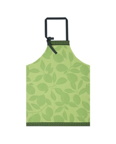 Tablier en coton vert 90 x 96