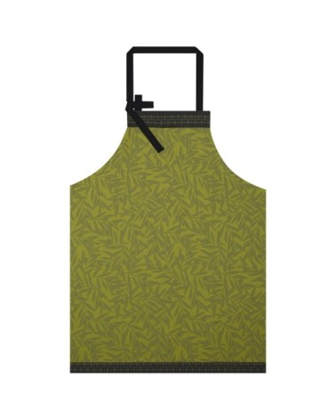 Tablier en coton olive 90 x 96