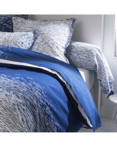 Drap plat imprimé reflet coton outre mer 310 x 280