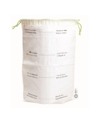 Sac gradué réutilisable - Lot de 5