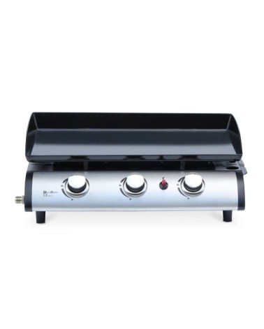 Plancha au gaz 3 feux porthos 3 brûleurs 75 kw