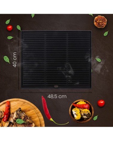 Plaque de Cuisson en fonte Anthracite