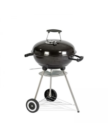 Houuse ronde m de barbecue en polyester noir