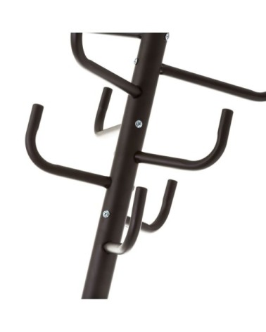 Portemanteau sur pied métal noir H183cm