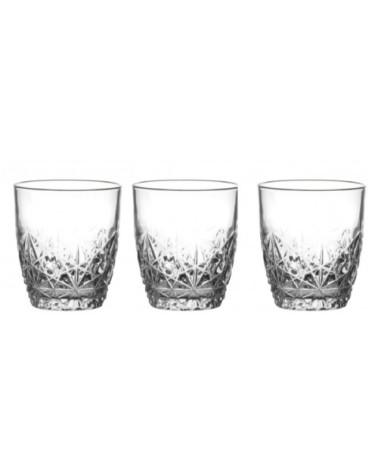 Verre à whisky avec motifs 26cl - Lot de 3