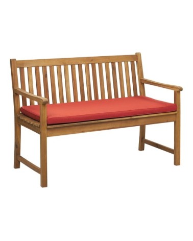 Banc en bois solide bois clair 2 Personnes