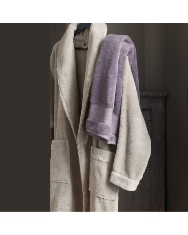 Peignoir en coton lin S