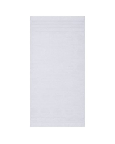 Serviette de bain en coton blanc 50 x 100