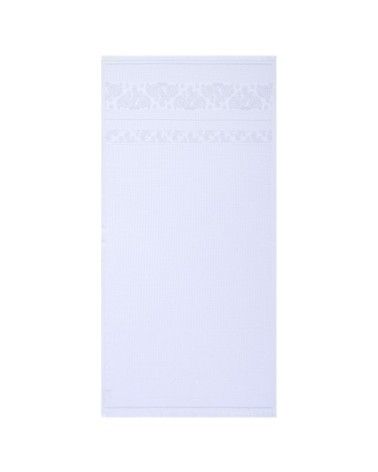 Serviette de bain en coton voile grise 50 x 100