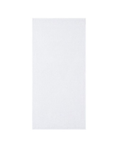 Serviette de bain en lin blanc 30 x 50