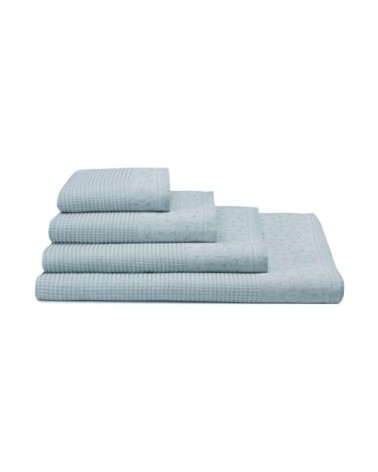 Serviette de bain en lin glacier 50 x 100