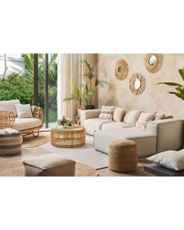 Chaise de jardin beige