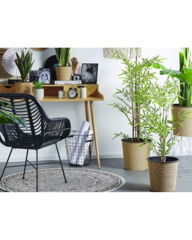 Plante artificielle bambou avec pot H100cm