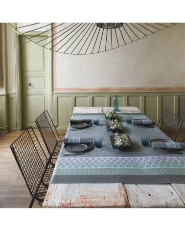 Nappe en coton poivre 150 x 150