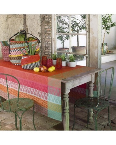 Nappe en coton poivron 175 x 320