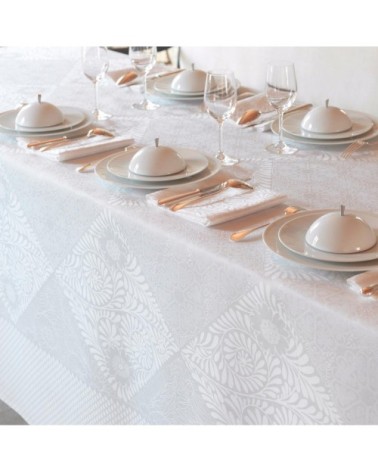 Set de table en coton blanc 54 x 38