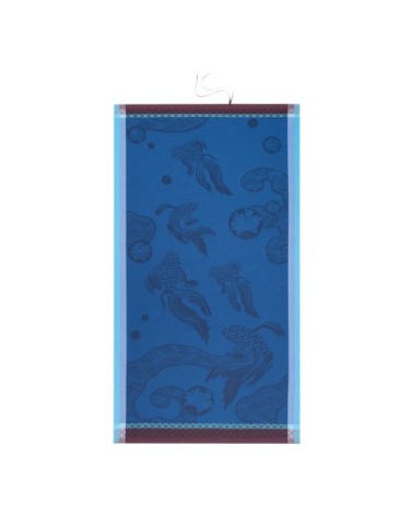 Pareo en coton abysse 100 x 200