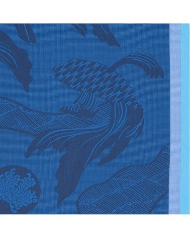 Pareo en coton abysse 100 x 200