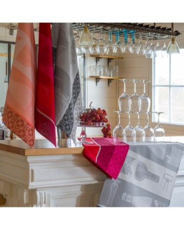 Torchon en coton blanc 60 x 80