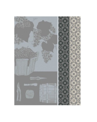 Torchon en coton blanc 60 x 80