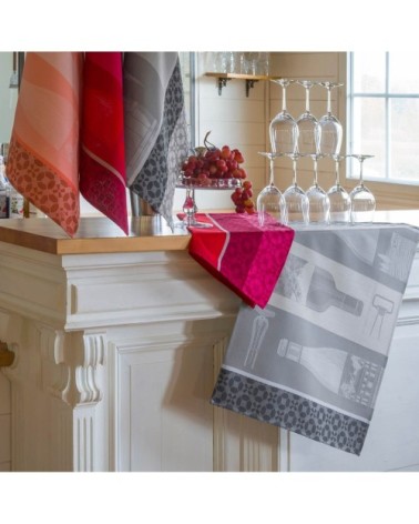 Torchon en coton blanc 60 x 80