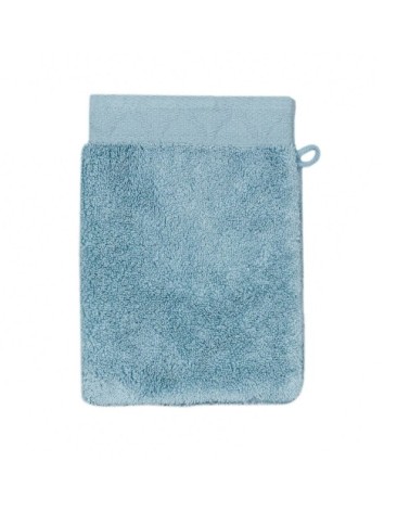 Gant de toilette en coton glacier 15 x 22