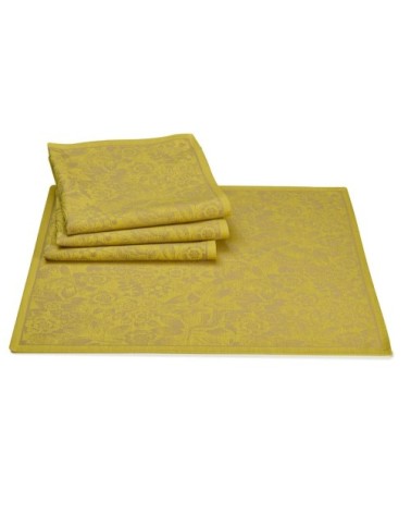 Serviette en coton pollen 58 x 58
