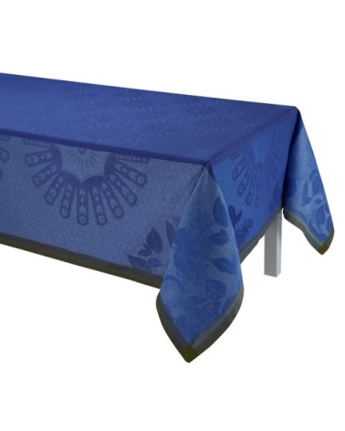 Nappe en lin majorelle 120 x 120