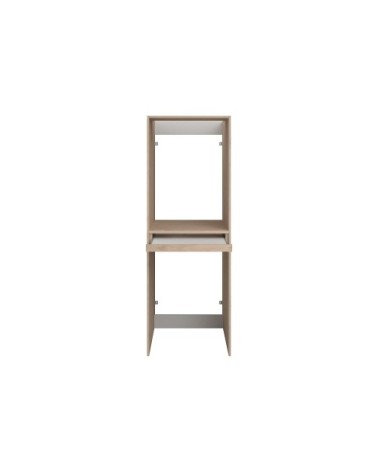 Meuble machine à laver effet bois