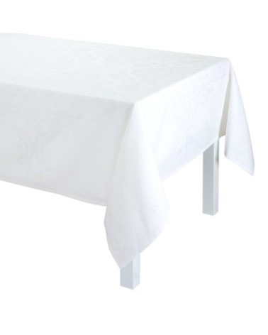 Nappe en coton blanc 175 x 175