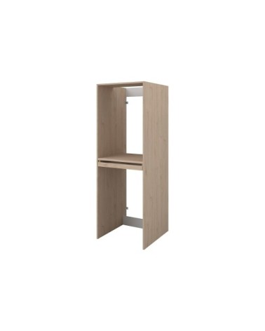 Meuble machine à laver effet bois