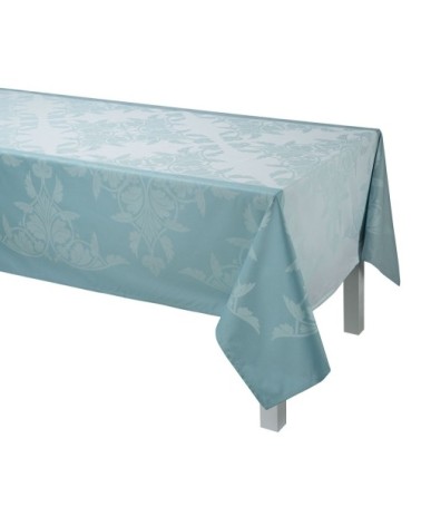Nappe en coton aqua 150 x 150
