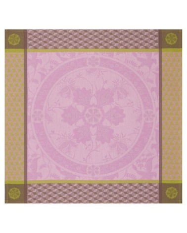 Serviette en coton pivoine 58 x 58