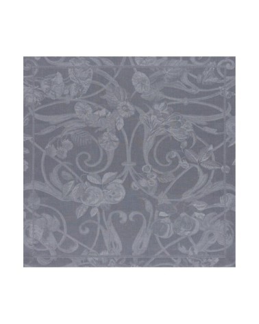 Serviette en lin gris 50 x 50