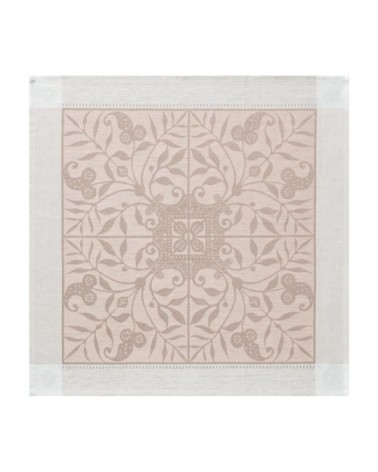 Serviette en lin beige cendré 58 x 58