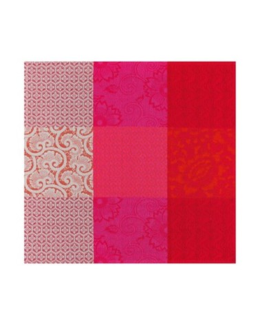 Serviette en coton cerise 58 x 58