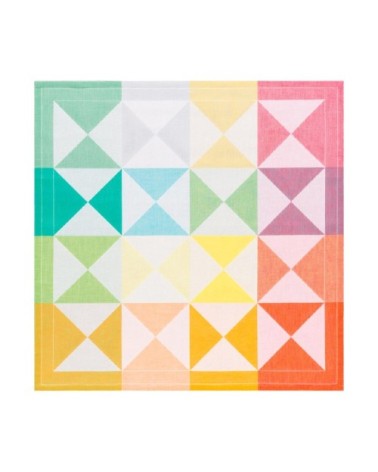 Serviette en coton multico 52 x 52