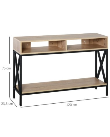 Table console industriel