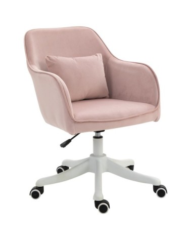 Chaise de bureau massante velours