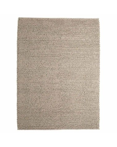 Tapis en laine beige 160 x 230