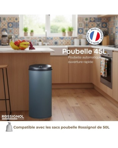 Poubelle de cuisine automatique 45l fabriqué en france