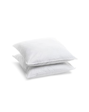 Lot de 2 oreillers confort ferme 65x65cm